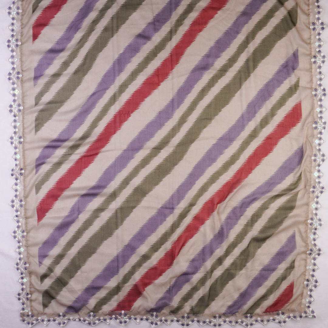 3 Pc Lawn Chikankari with Chiffon Embroidered Dupatta Un-stitched-UN2702