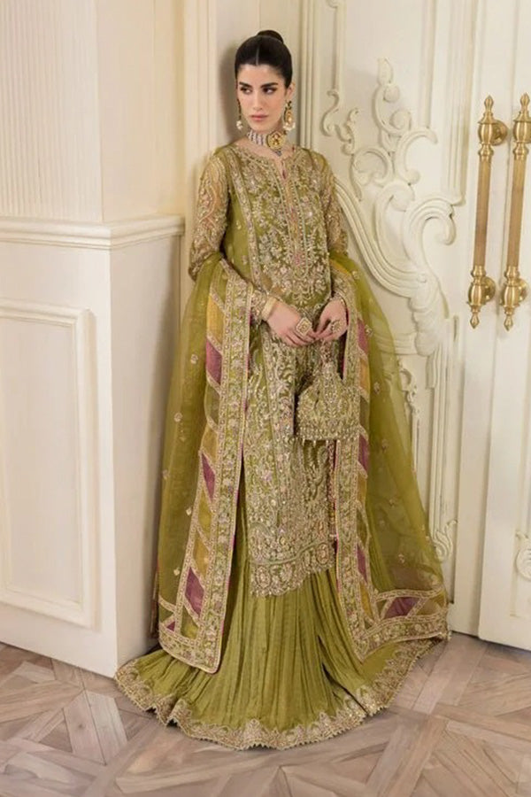 Charizma – Wedding Luxury Hand-Embellished 3 Pc Dress Un-stitched-UN2733