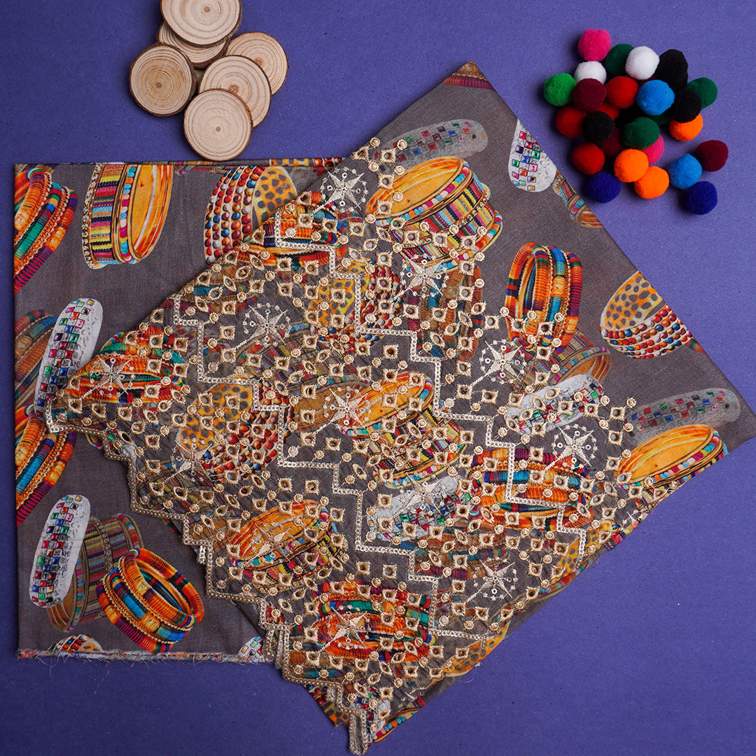 Chikankari 2 pc Un-stitched-UN2512