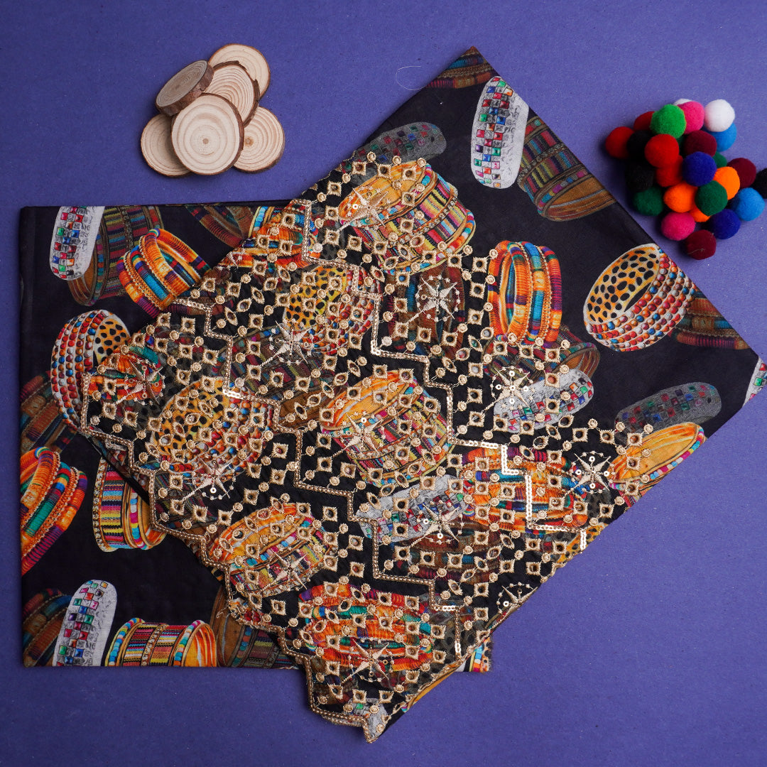 Chikankari 2 pc Un-stitched-UN2504