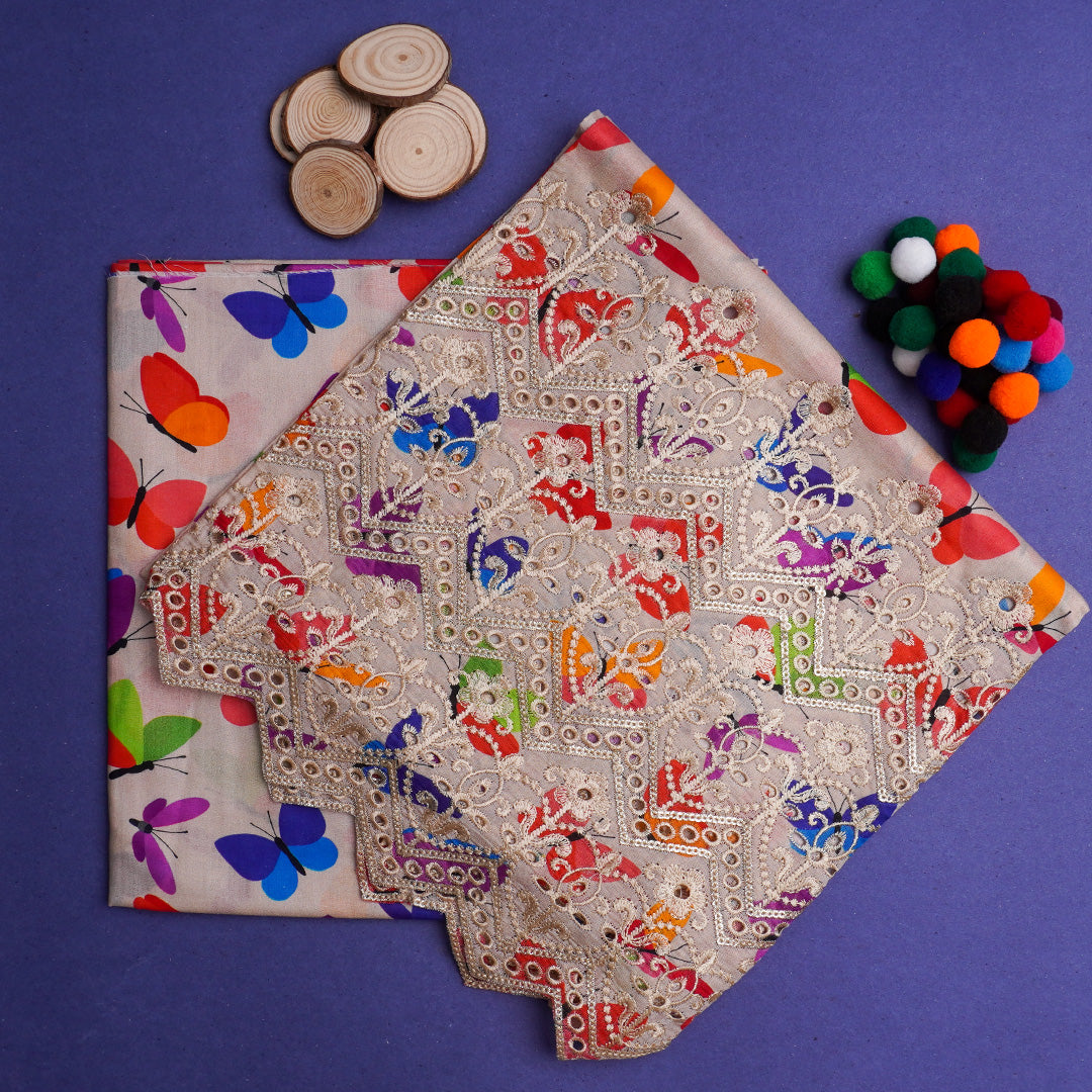 Chikankari 2 pc Un-stitched-UN2494