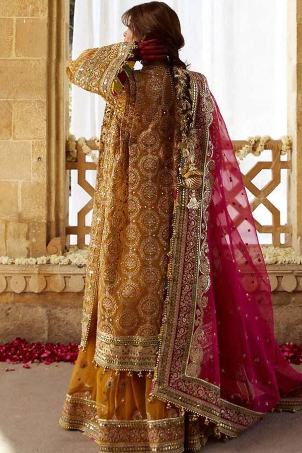 MNR-Kesari Luxury Hand Embellished 3 pc Dress Un-stitched-UN2743