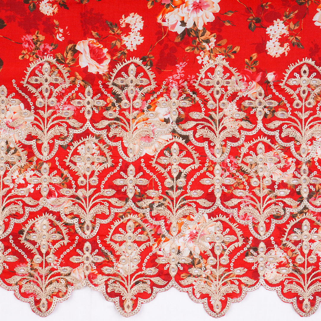 Chikankari 2 pc Cotton Un-stitched-UN2432