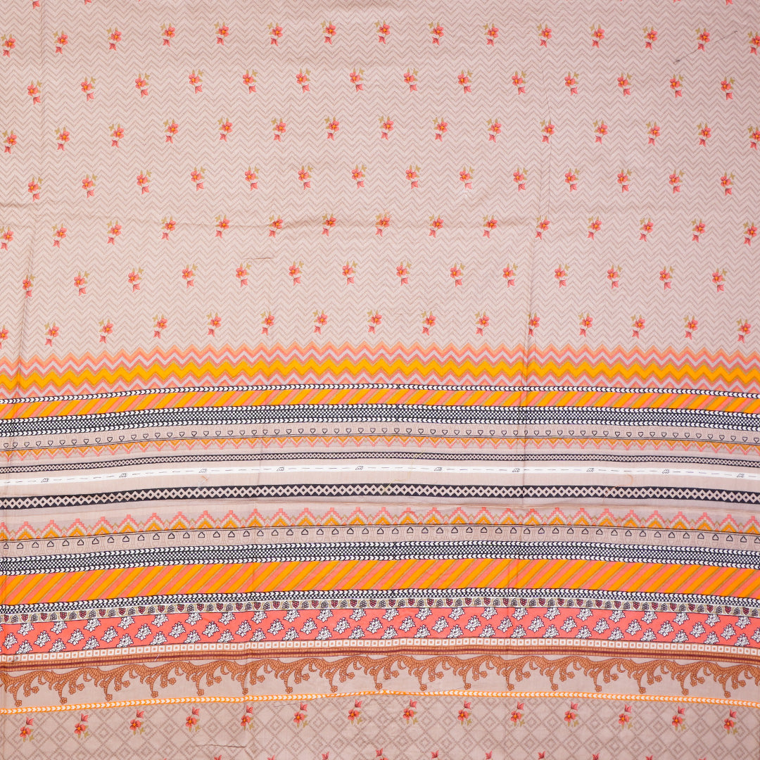 3 Pc Lawn Embroidered Lawn Dupatta Cutwork Un-stitched-UN2516