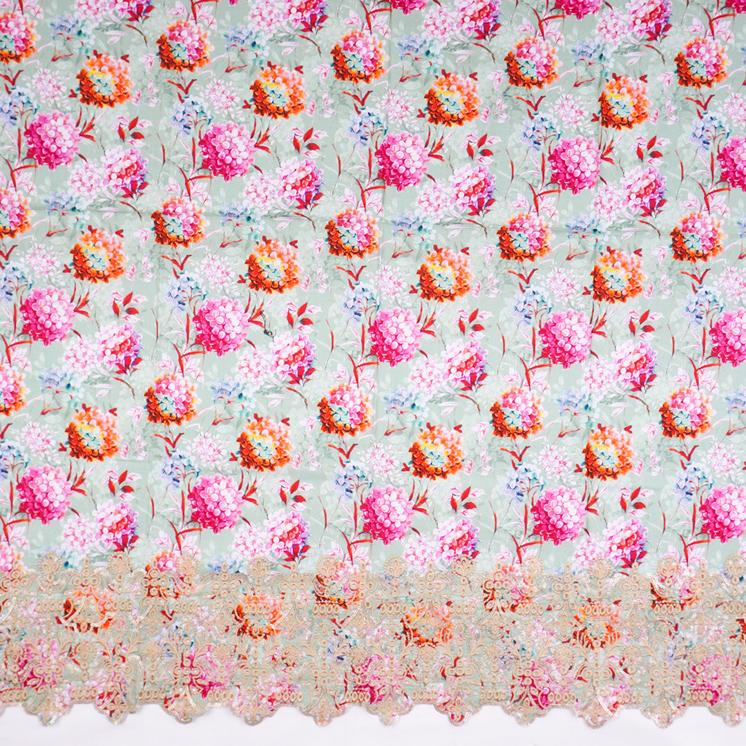 Chikankari 2 pc Cotton Un-stitched-UN2440