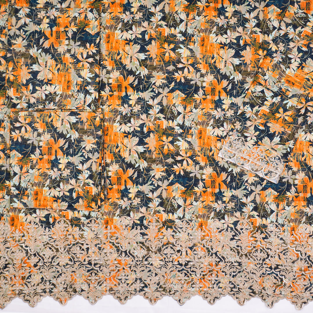 Chikankari 2 pc Cotton Un-stitched-UN2439