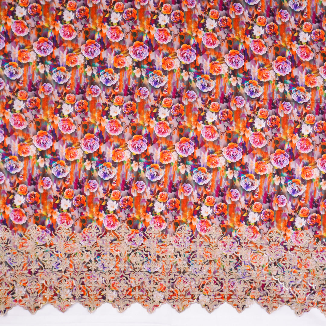 Chikankari 2 pc Cotton Un-stitched-UN2436