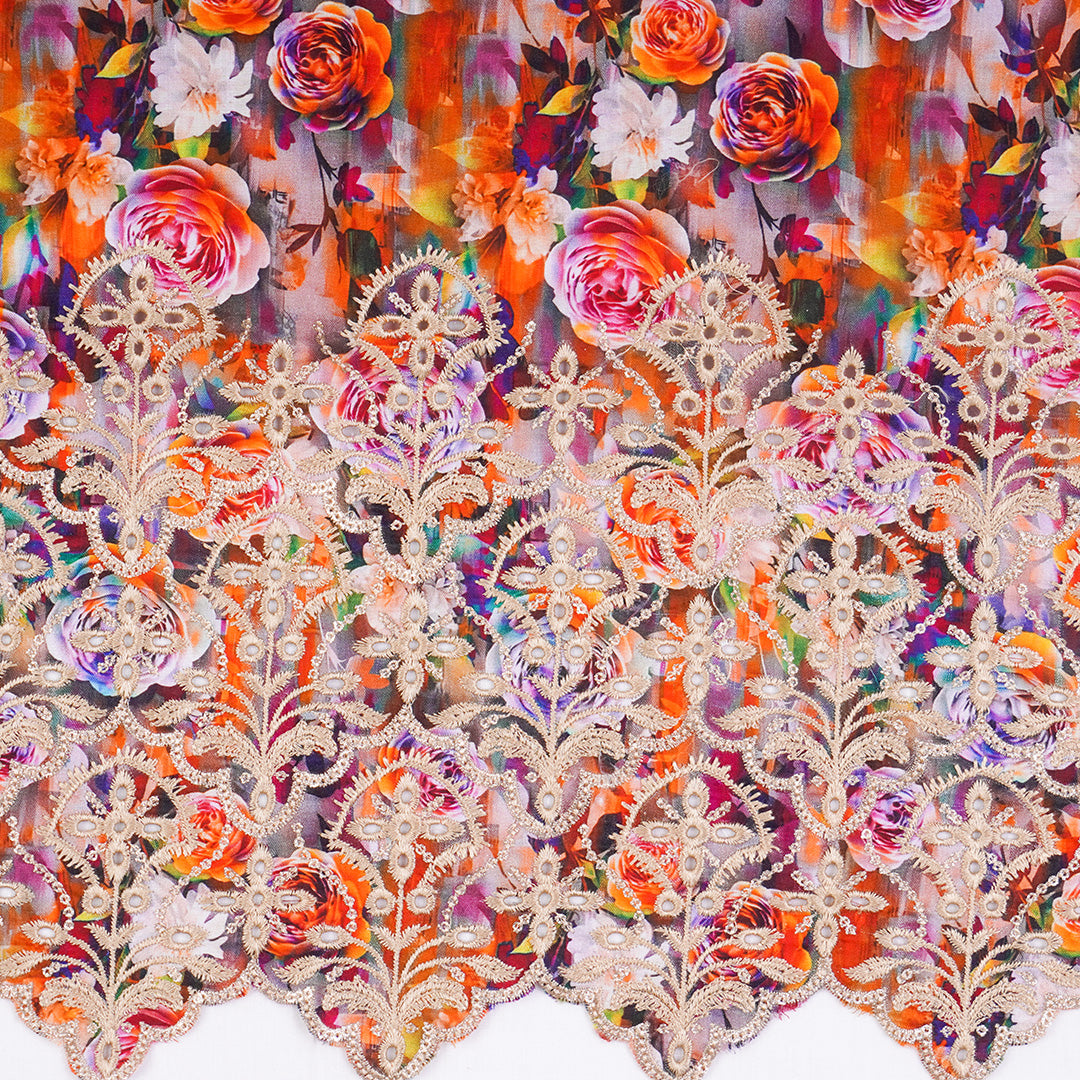 Chikankari 2 pc Cotton Un-stitched-UN2436