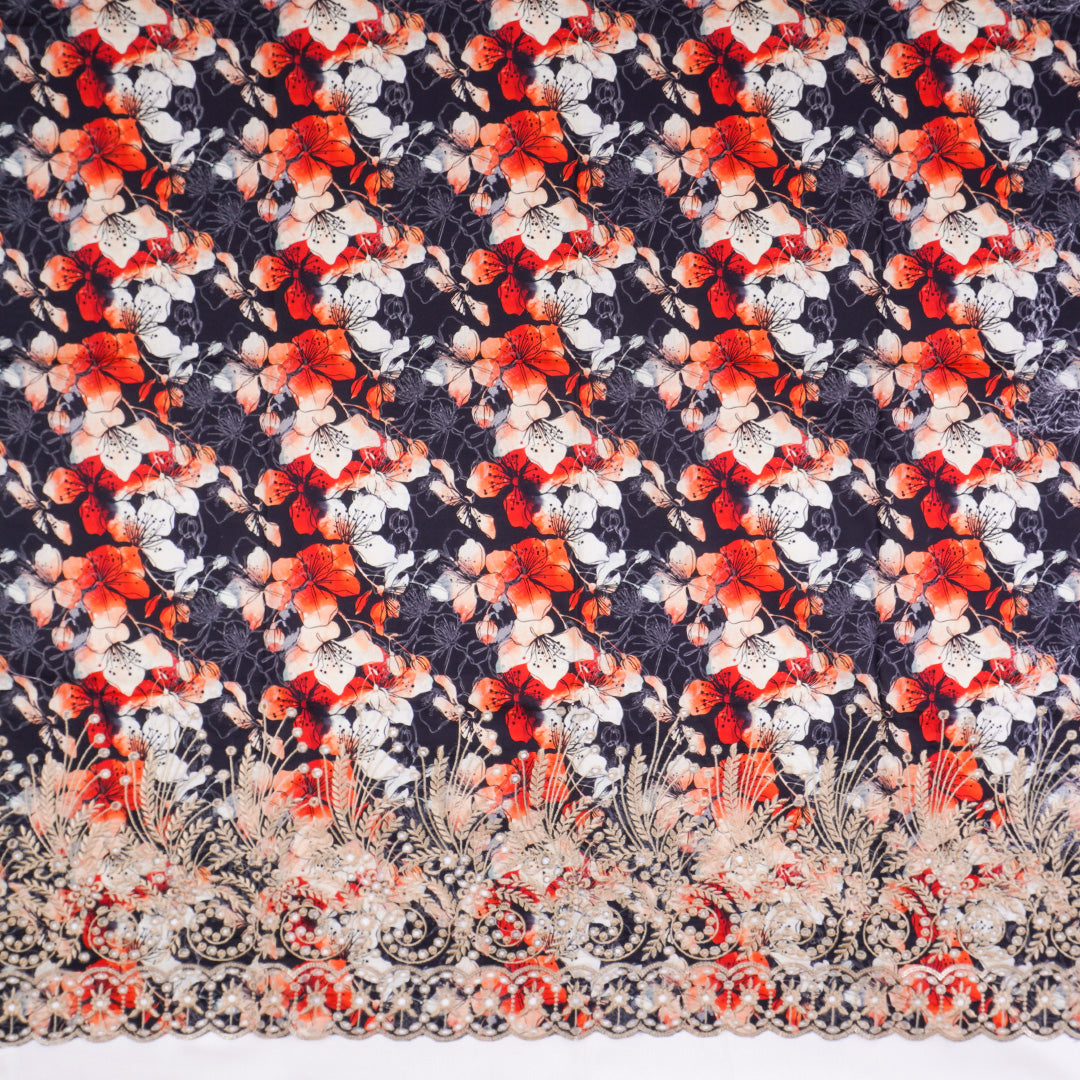 Chikankari 2 pc Cotton Un-stitched-UN2433