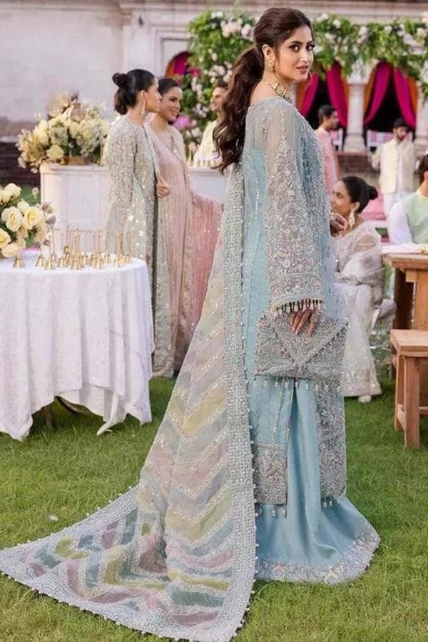 Kanwal Malik – Maahi Luxury Hand-Embellished 3 Pc Dress Un-stitched-UN2730