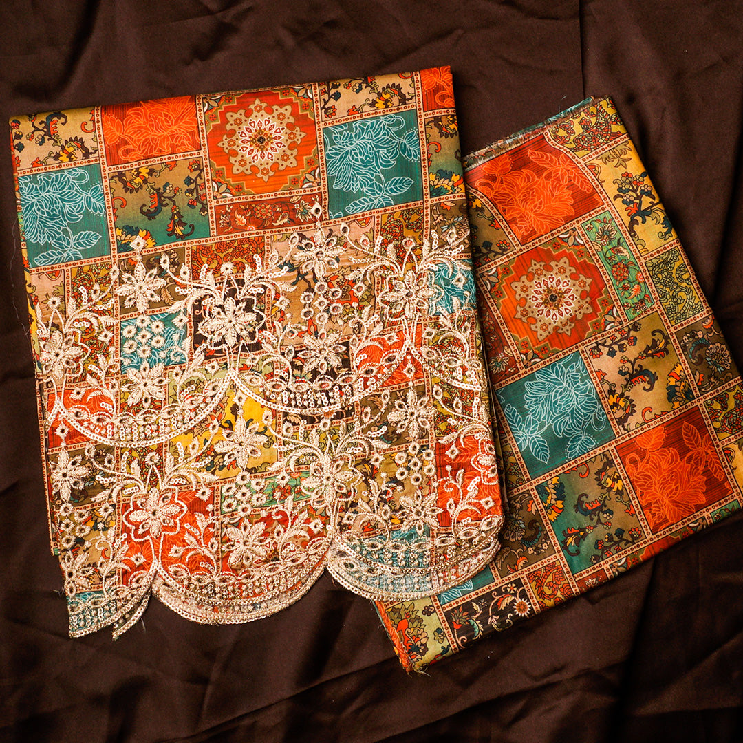 Chicken Kari 2 Pcs Un-stitched-UN2411