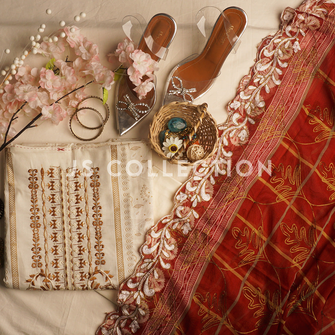 Lawn Embroidered Un-stitched-UN2001