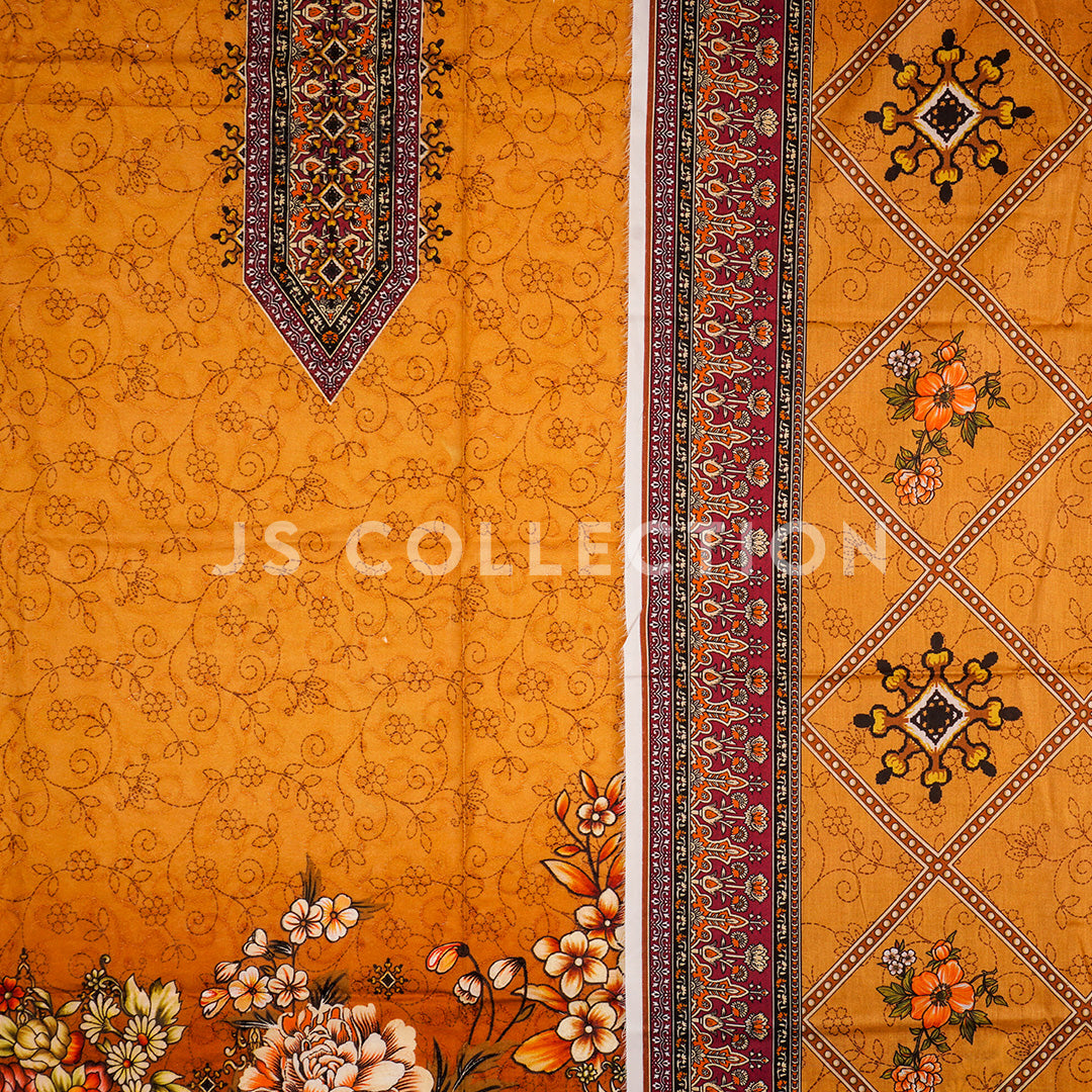 3 Pc Lawn Chikankari Lawn Dupatta Un-stitched-UN2092