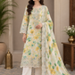 Fatima Zehra Lawn with Lawn Dupatta Daman Chikankari Un-stitched-UN2783