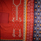 3 Pc Lawn Embroidered Lawn Dupatta Cutwork Un-stitched-UN2402