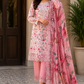 Fatima Zehra with Lawn dupatta Daman Chikankari Un-stitched-UN2760
