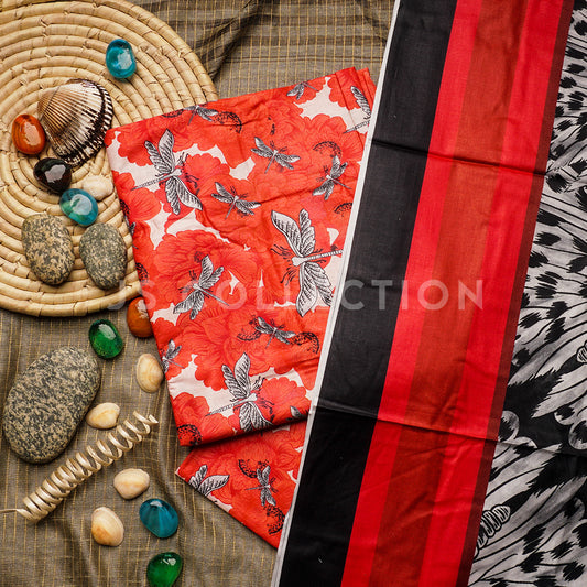 3 Pc Lawn Digital Printed Un-stitched-UN2350