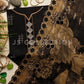 3 Pc Lawn Embroidered Chiffon Dupatta Cutwork Un-stitched-UN2372