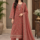 Khamaj Premium Cotton Bamber Chiffon Dupatta Un-stitched-UN2788