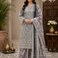Fatima Zehra with Chiffon dupatta Daman Chikankari Un-stitched-UN2768