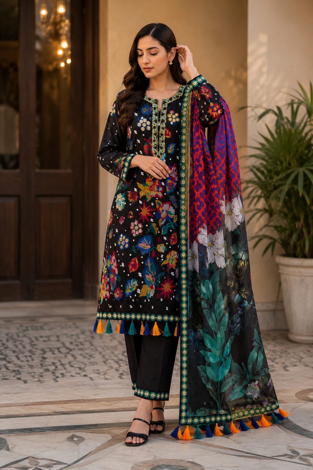 Esmil cotton Un-stitched-UN2759