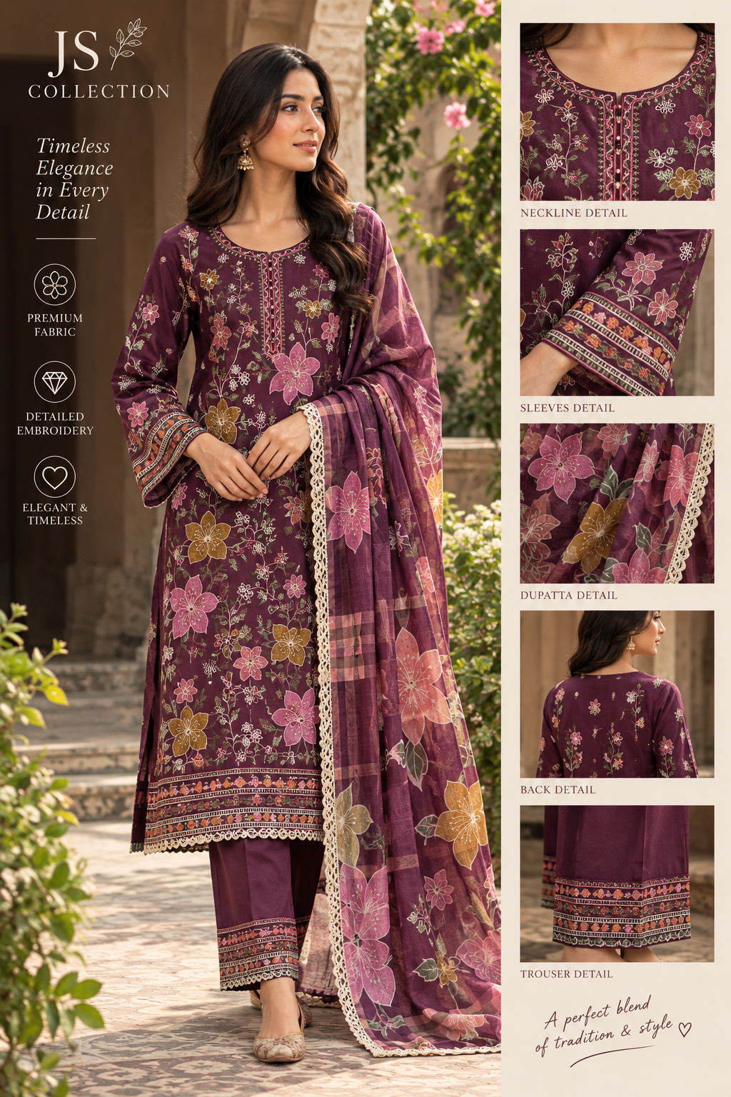 Khamaj Premium Cotton Bamber Chiffon Dupatta Un-stitched-UN2796