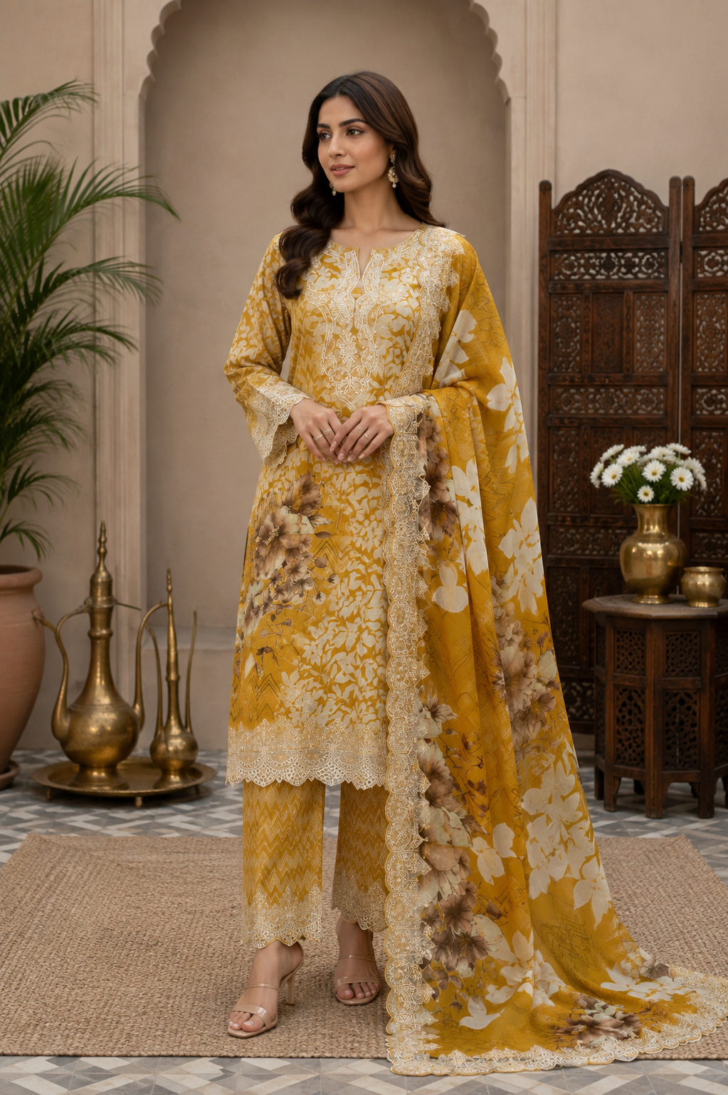 Bin Ilyas Cotton Un-stitched-UN2769