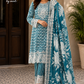 Fatima Zehra with Lawn dupatta Daman Chikankari Un-stitched-UN2764