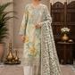 Fatima Zehra with Lawn dupatta Daman Chikankari Un-stitched-UN2766