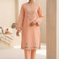 Mohagni Lawn with Chiffon dupatta Daman Chikankari Un-stitched-UN276