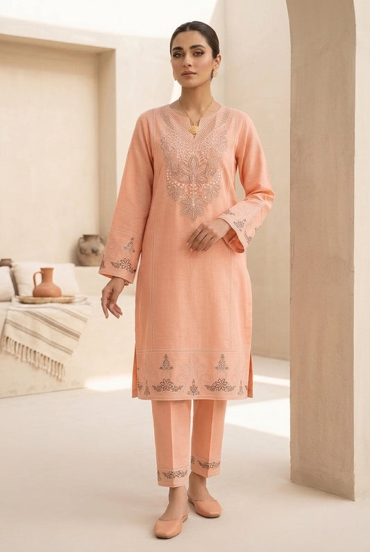 Khamaj Cotton Un-stitched-UN2776