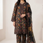Mohagni Lawn with Chiffon dupatta Daman Chikankari Un-stitched-UN271