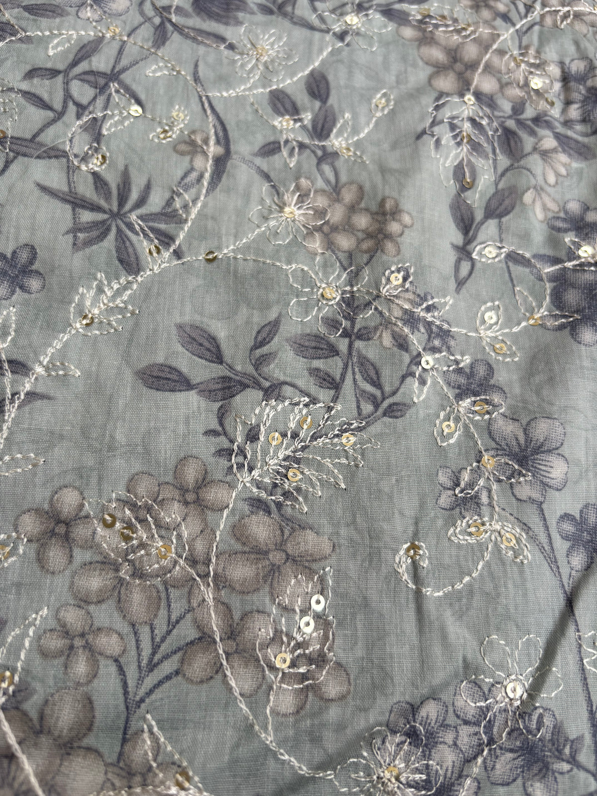 Fatima Zehra with Chiffon dupatta Daman Chikankari Un-stitched-UN2768