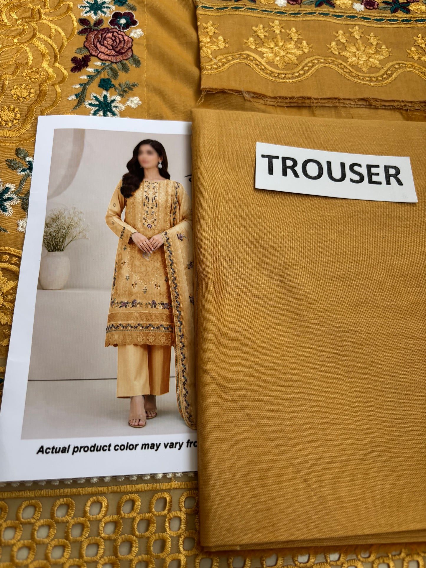 Fatima Zehra with Lawn dupatta Daman Chikankari Un-stitched-UN2761