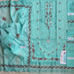 Fatima Zehra Lawn Dupatta with Daman Chikankari Un-stitched-UN2756