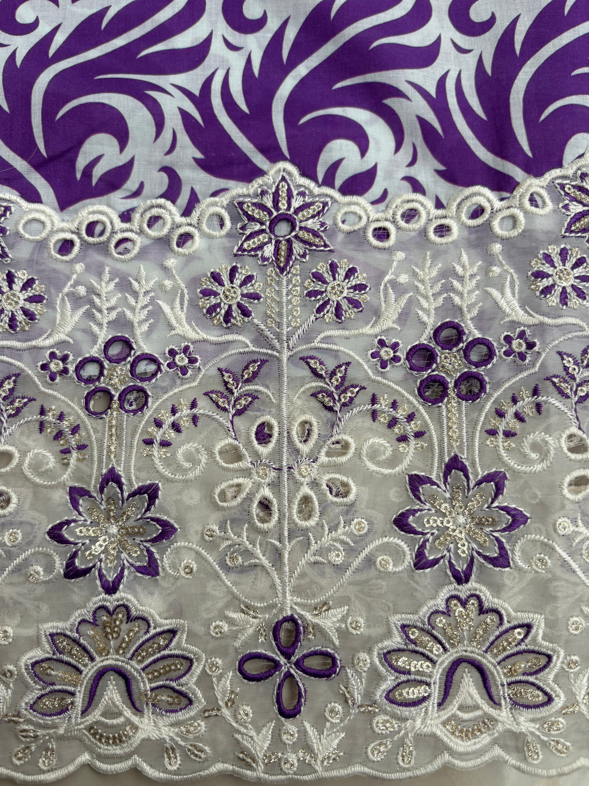 Fatima Zehra with Lawn dupatta Daman Chikankari Un-stitched-UN2765