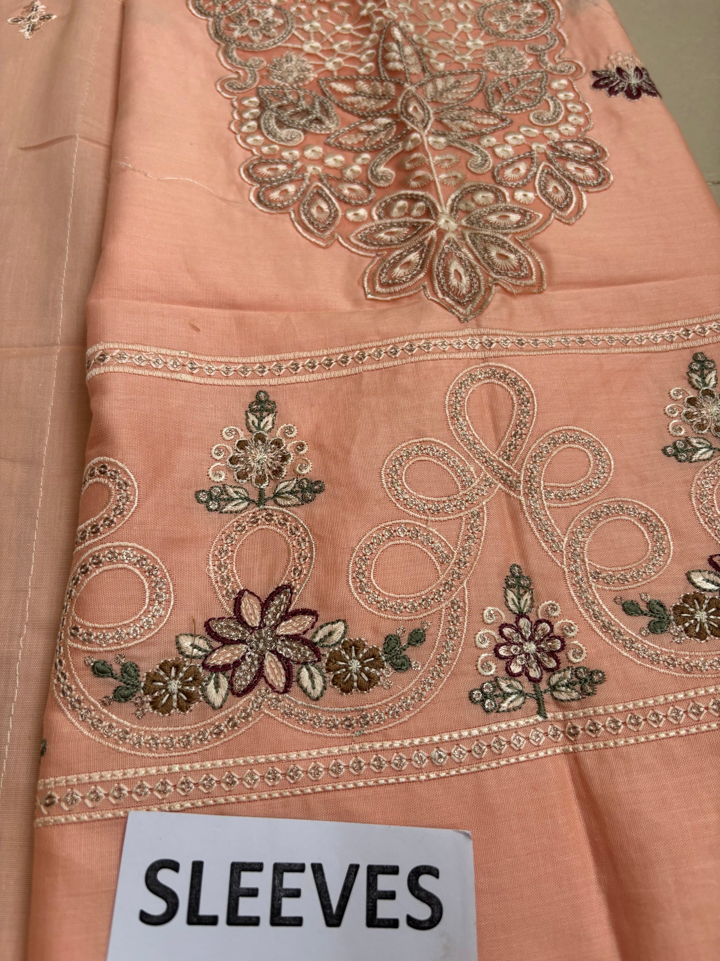 Mohagni Lawn with Chiffon dupatta Daman Chikankari Un-stitched-UN276