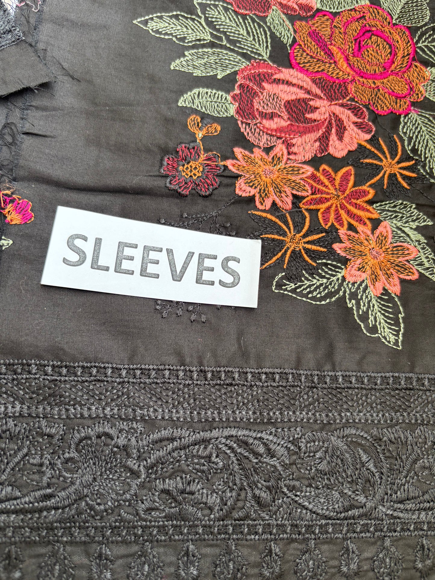 Mohagni Lawn with Chiffon dupatta Daman Chikankari Un-stitched-UN279