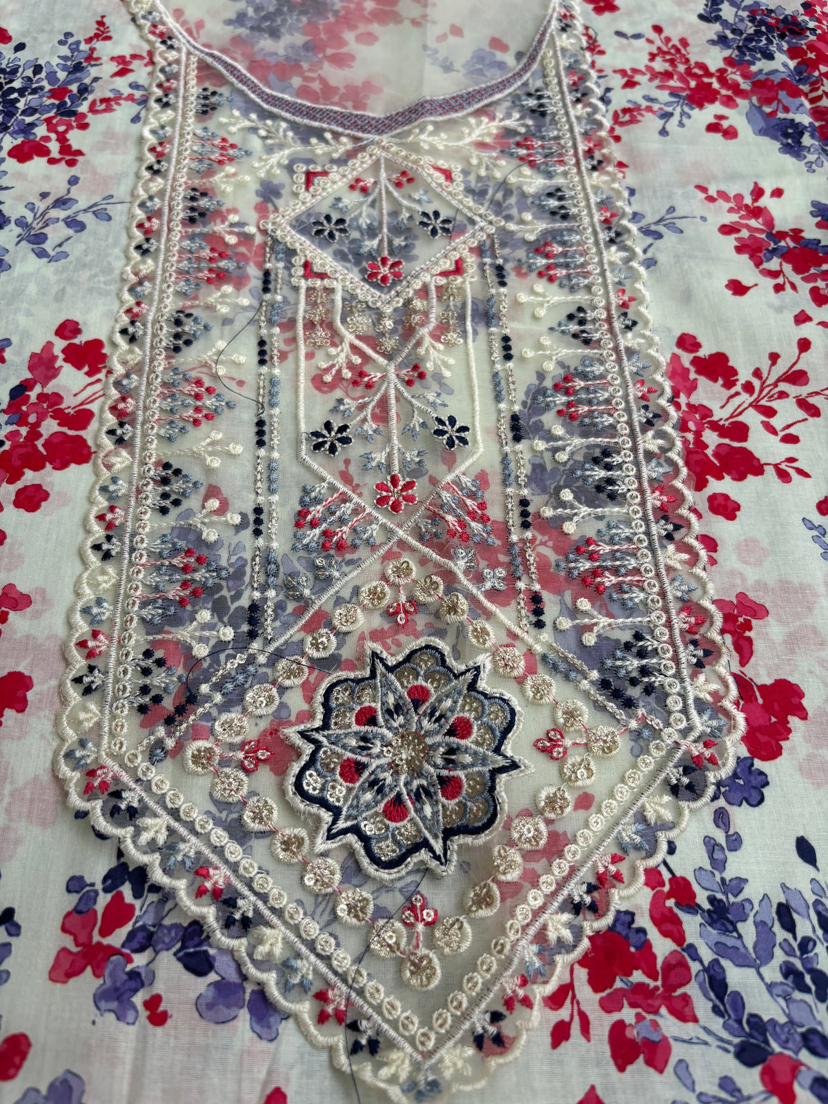 Black Premium Cotton Bamber Chiffon Dupatta Un-stitched-UN2781