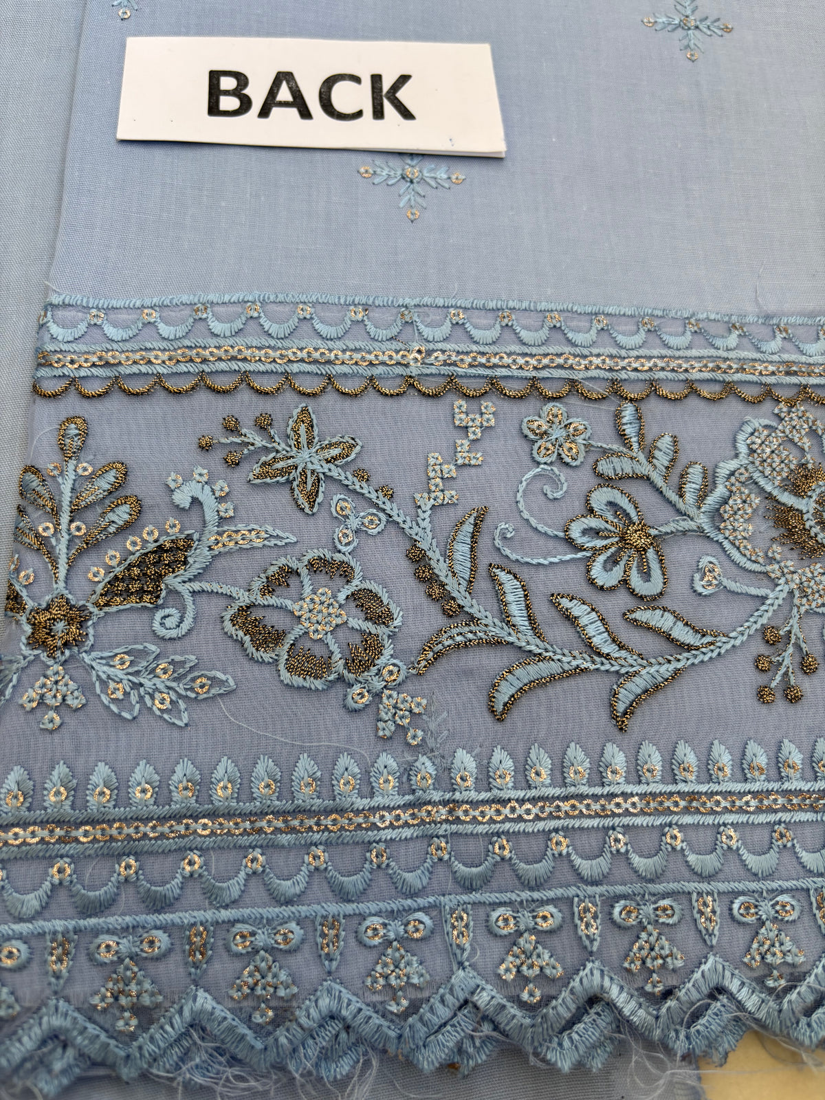 Khamaj Premium Cotton Bamber Chiffon Dupatta Un-stitched-UN2785
