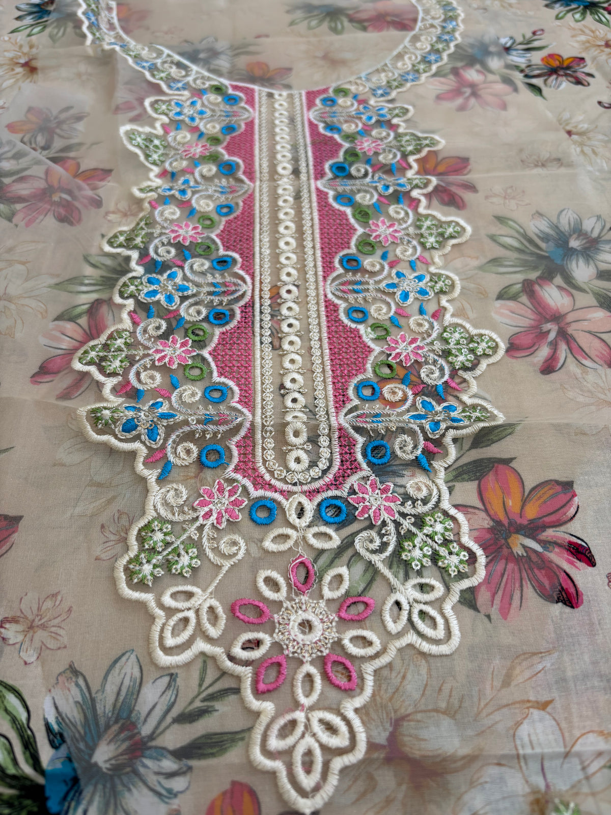 Khamaj Premium Cotton Bamber Chiffon Dupatta Un-stitched-UN2793