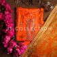 3 Pc Lawn Embroidered Chiffon Dupatta Cutwork Un-stitched-UN2378