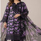 Fatima Zehra Lawn Dupatta with Daman Chikankari Un-stitched cheffon suit 2756