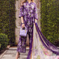 3 Pc Lawn Printed Chikankari with Chiffon Dupatta Un-stitched-UN2629