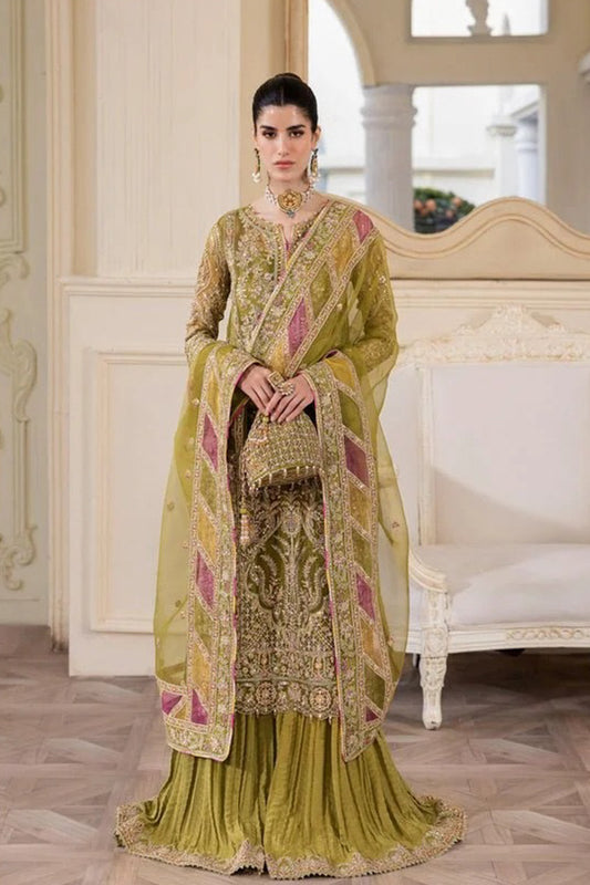 Charizma – Wedding Luxury Hand-Embellished 3 Pc Dress Un-stitched-UN2733