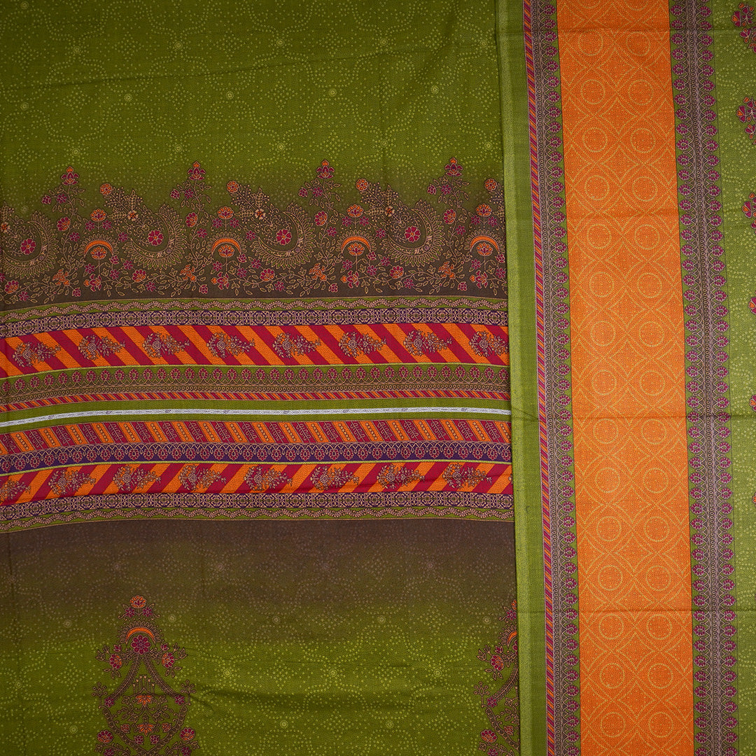 3 Pc Dhanak Embroidered Un-stitched-UN2426