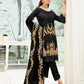 3 Pc Chiffon Embroidered Dress Un-stitched-UN2477