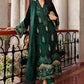 Maria-B Emarald Green Luxury Hand Embellished 3 pc Dress Un-stitched-UN2740