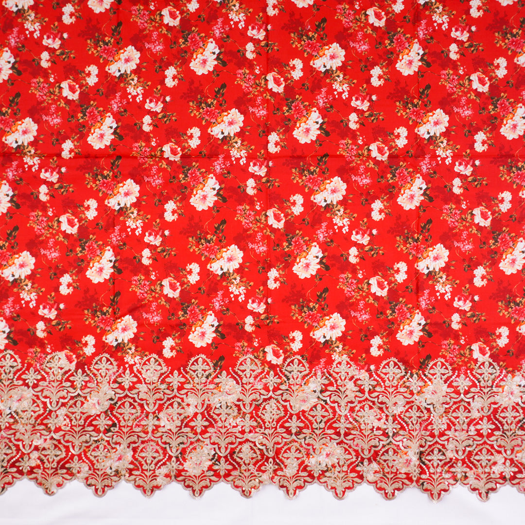 Chikankari 2 pc Cotton Un-stitched-UN2432