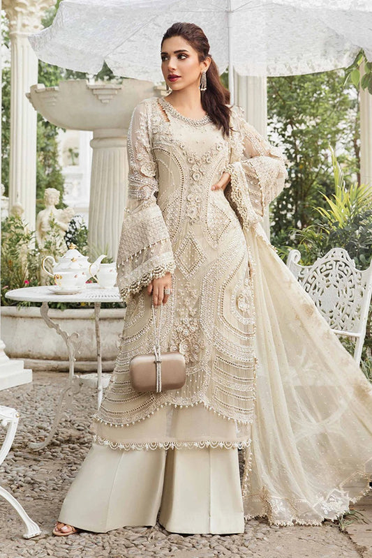 Maria-B Luxury Hand Embellished 3 pc Dress Un-stitched-UN2745